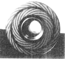 反向動壓槽非接觸式機(jī)械密封（圖1所示結(jié)構(gòu)圖